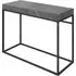 Delmar Console Table - Grey Marble Effect, MDF