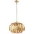 Delphine 3 Lights Ceiling Pendant Light - Gold