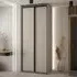 Delta 2-Door Wooden Wardrobe with Sliding Doors - Cashmere