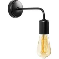 Denge Wall Lamp - Black, Iron alternate view
