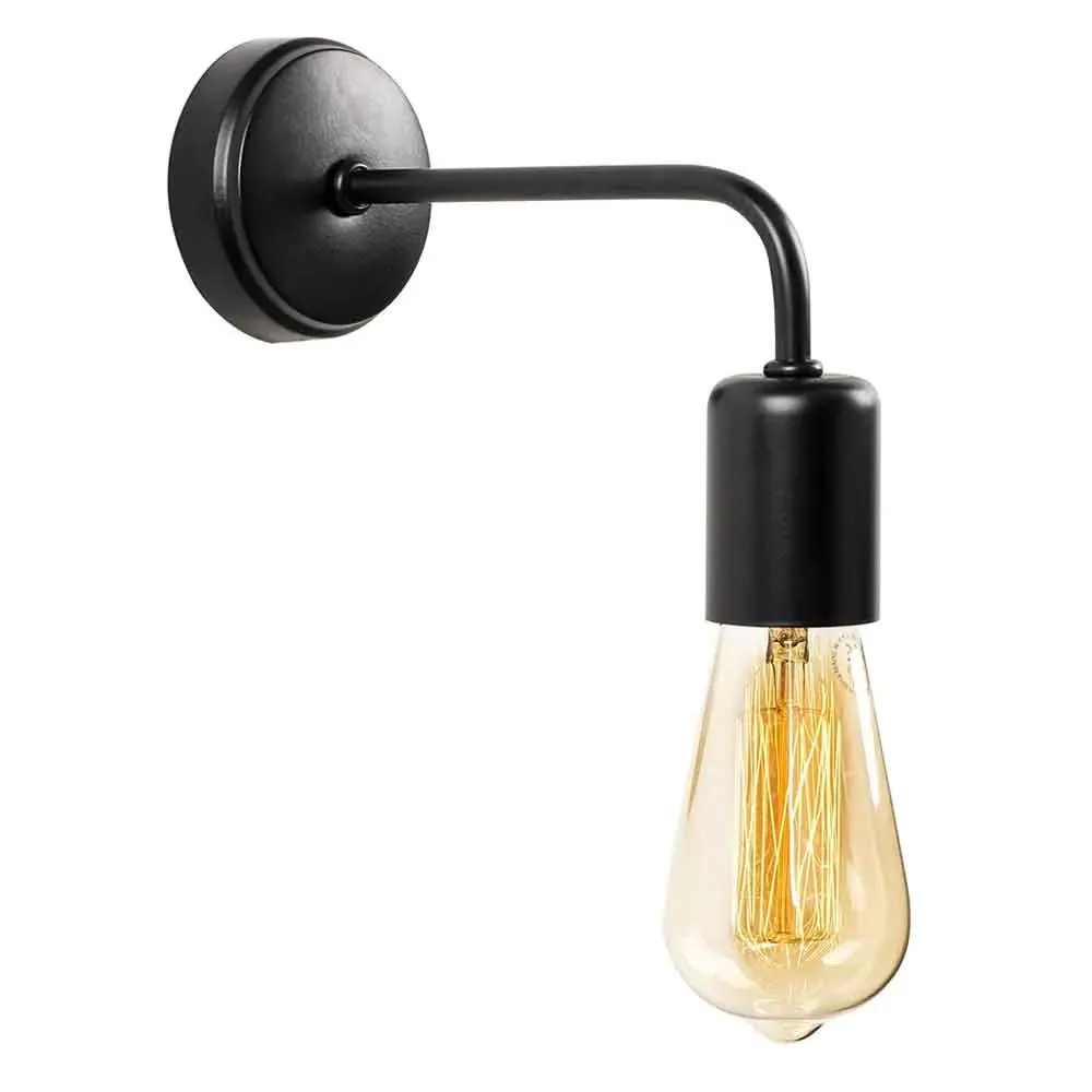 Denge Wall Lamp - Black, Iron product