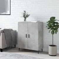 Derby 2 Door Sideboard - Concrete Effect, Engineered Wood