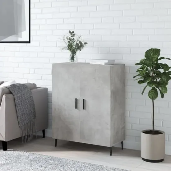 Derby 2 Door Sideboard - Concrete Effect, Engineered Wood image