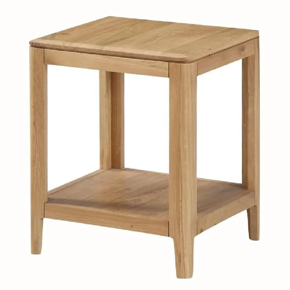Derry Square End Table - Oak image
