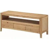 Derry TV Stand with 3 Drawers - Oak