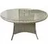 Derya Large Round Dining Table - Natural, Glass