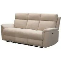 Dessel 3-Seater Sofa - Natural, Fabric