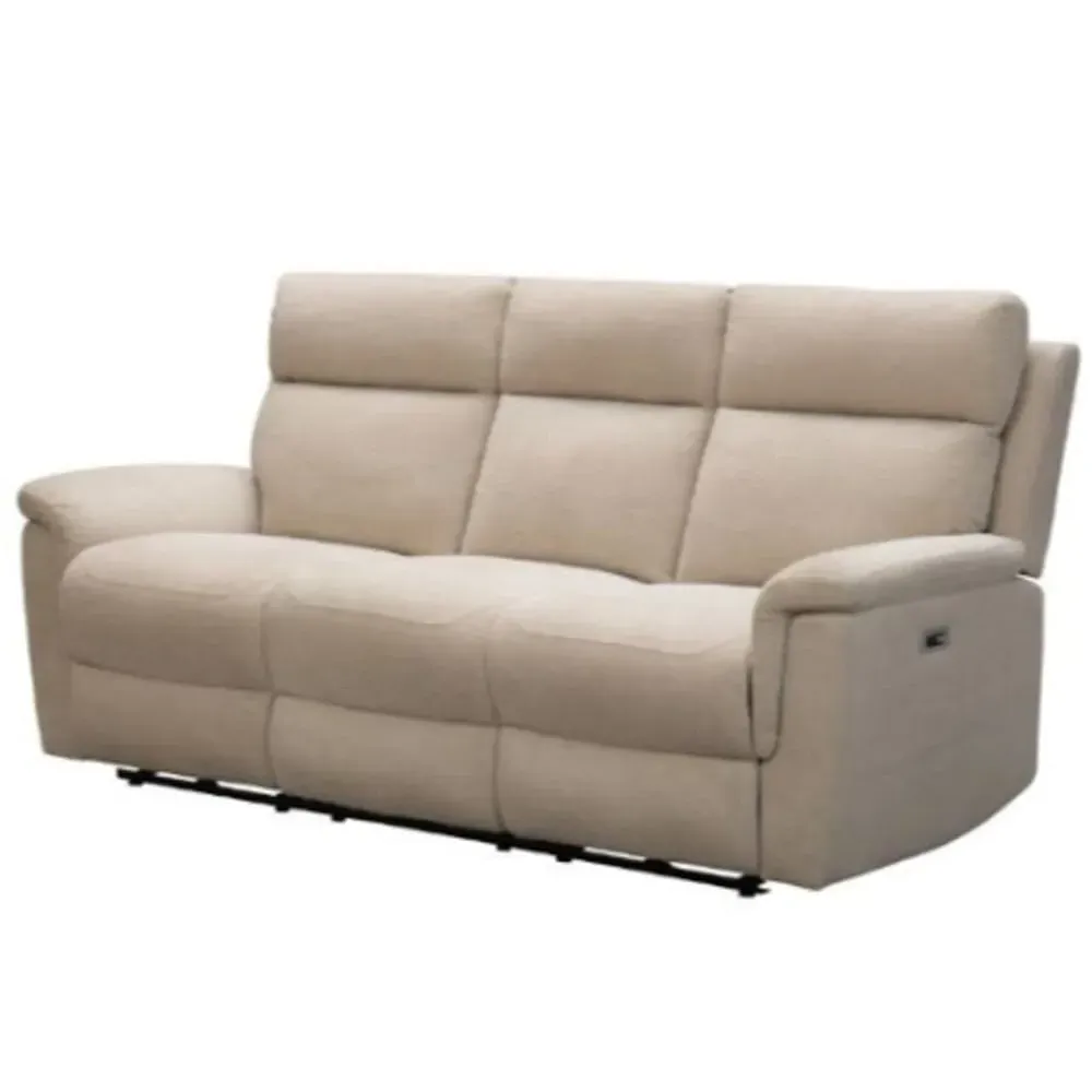 Dessel 3-Seater Sofa - Natural, Fabric