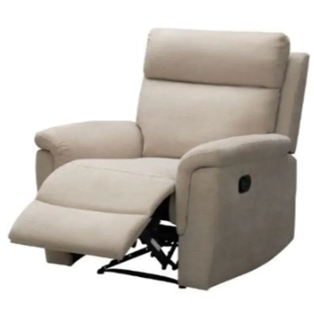 Dessel Reclining Chair - Natural, Fabric