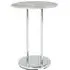 Destin Round Side Table - Concrete Effect