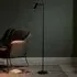 Detroit Reader Task Floor Lamp with Dimming - Black