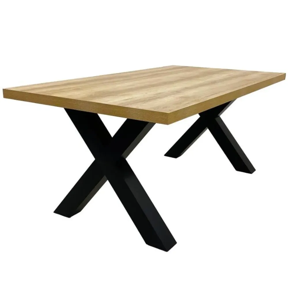 Detroit Small Rectangular Dining Table - Oak image