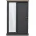 Devan 2-Door Sliding Wardrobe - Charcoal, Particle Board
