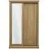 Devan 2-Door Sliding Wardrobe - Oak, Particle Board
