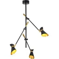 Diablo 3 Light Ceiling Spotlight - Matt Black, Metal