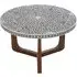 Diadem Round Coffee Table - Brown, Mango Wood