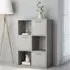 Diara Storage Cabinet with 3 Doors - Concrete Effect