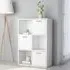 Diara Storage Cabinet with 3 Doors - White, Engineered Wood