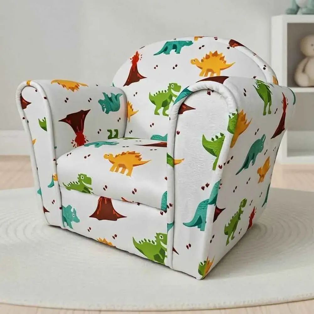 Dickson Kids Armchair Dinosaur - Grey, Polyester product