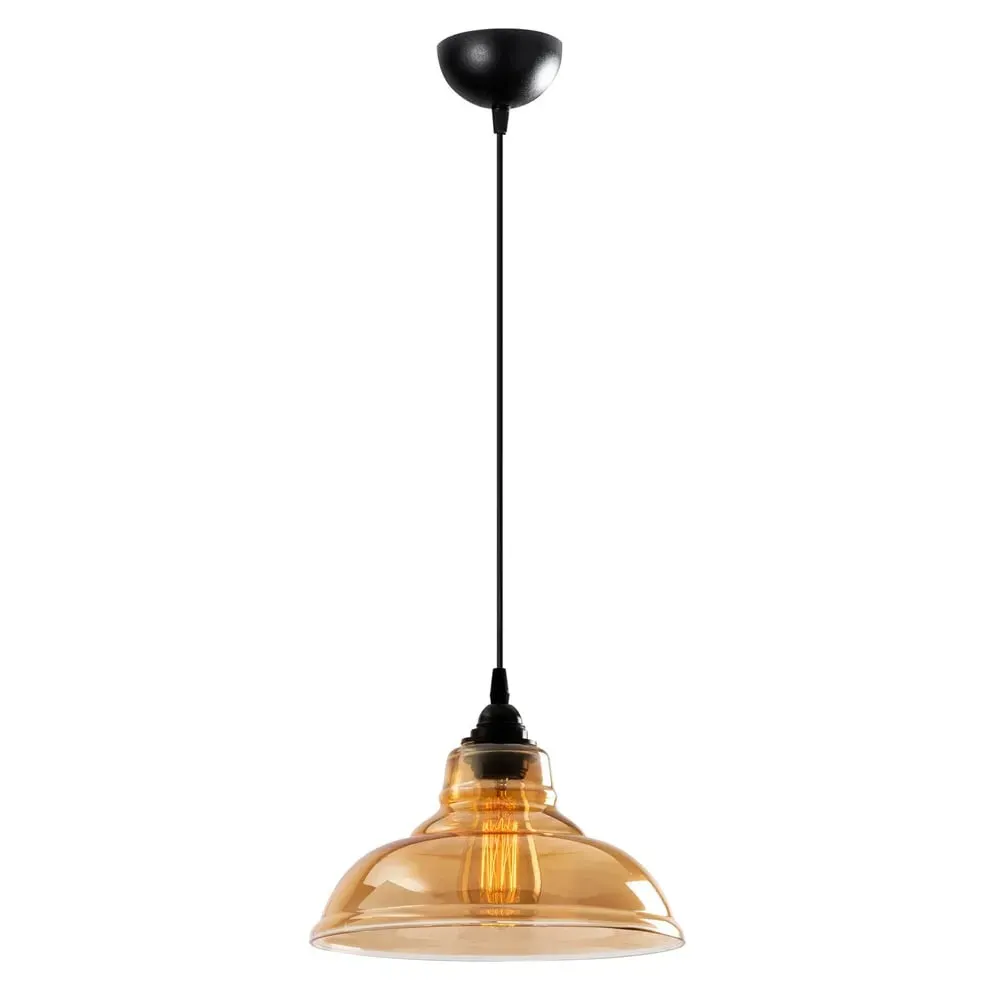 Dilberay Ceiling Pendant Light - Black, Metal product