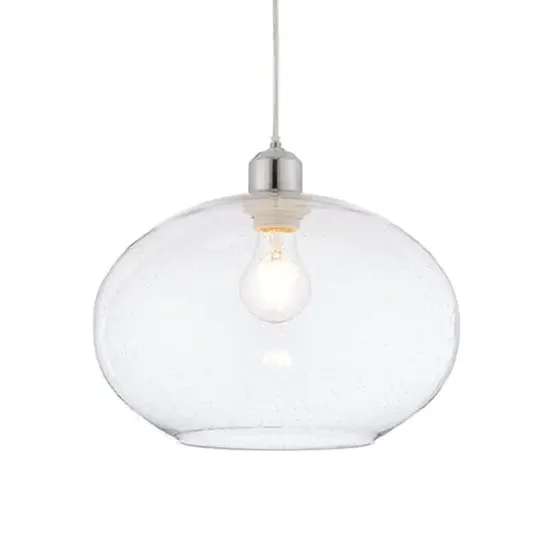 Dimitri Bubble Glass Ceiling Pendant Light - Clear image