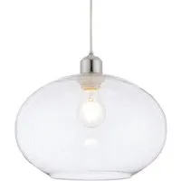 Dimitri Wall Hung Pendant Light - Clear, Glass alternate view