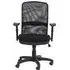 Dion Office Chair with Lumbar Support - Black, Fabric