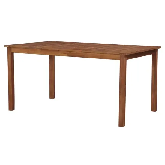 Dipta 150cm Garden Dining Table - Natural, Solid Acacia Wood product