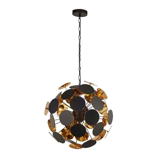 Discus 4 Pendant Light - Black, Gold image