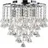 Dorchester 4-Light Ceiling Light with Crystal - Chrome
