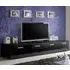 Doswell High Gloss TV Stand with 2 Doors - Black