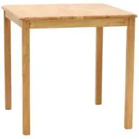 Douglas Wooden Dining Table - Natural