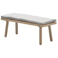Dove Aluminium Garden Bench - Desert Sand