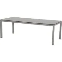 Draper Large Rectangular Garden Dining Table - Sand, Stone