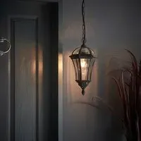 Drayton Pendant Light - Clear, Aluminium