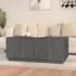 Drika Coffee Table with Storage - Grey, Pinewood