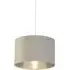Drum Small Pendant Light - Light Grey, Velvet