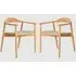 Duluth Garden Dining Chairs with Rope Seat - Natural, Teak
