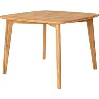 Duluth Square Dining Table - Natural, Teak