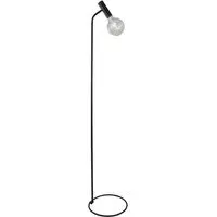 Dulwich Adjustable Metal Floor Lamp - Black