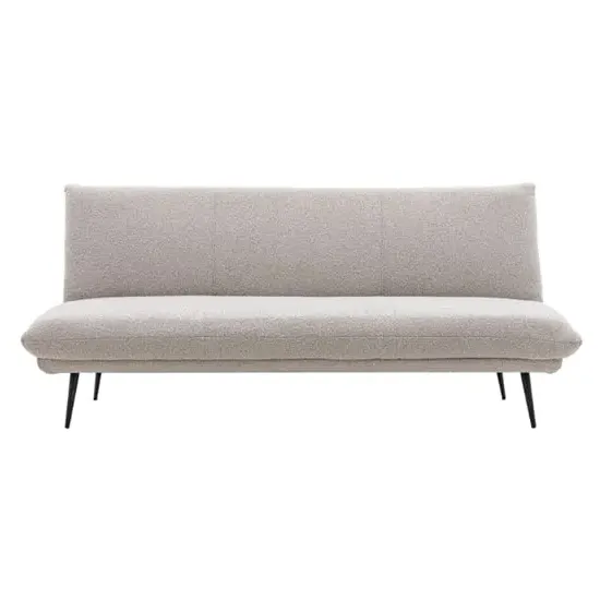 Duncan 3-Seater Sofa Bed - Light Grey, Fabric