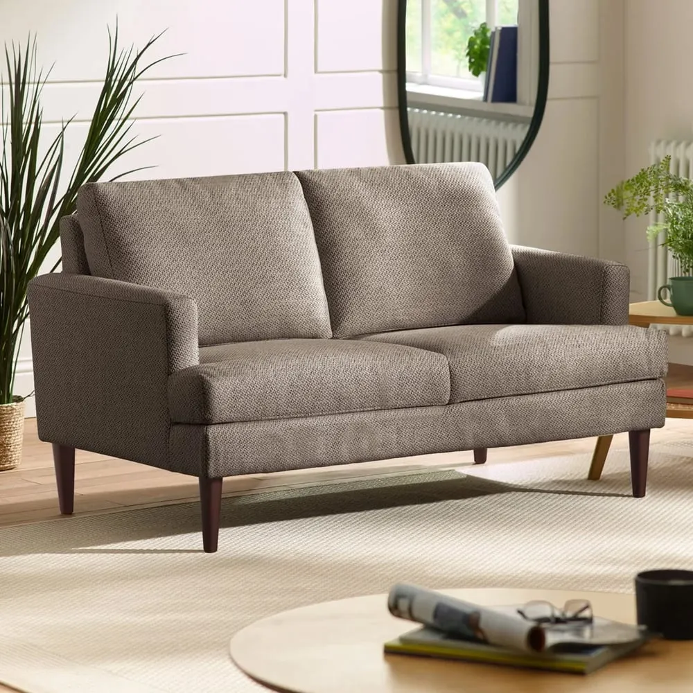 Dundee 2-Seater Sofa - Grey, Chenille