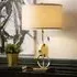 Dunn Table Lamp - Taupe, Gold