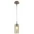 Duo Champagne Glass Pendant Light - Bronze