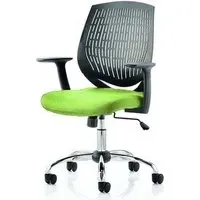 Dura Office Chair with Tilt Mechanism - Black, Nylon