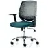 Dura Office Chair with Tilt Mechanism - Teal, Nylon