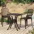 Durham 3 Piece Bistro Set - Bronze, Cast Aluminium