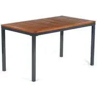 Dylan Rectangular Dining Table - Brown, Wood