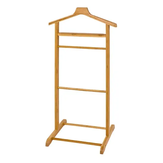 Eagar Valet Stand - Natural, Bamboo product