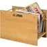 Eagle Wooden Magazine Rack - Beech